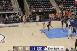 还是百分百~杨瀚森末节再登场 前场板补篮再进！13中13了！ - 资讯配图