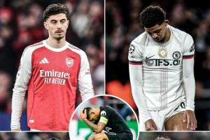 八强几队?英超6/6晋级欧冠16强,首回合5客场1平4负下周谁能翻盘 - 资讯配图