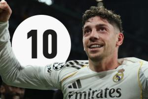 比肩诸多神迹！巴尔韦德成为队报本世纪第20名10分评分球员 - 资讯配图