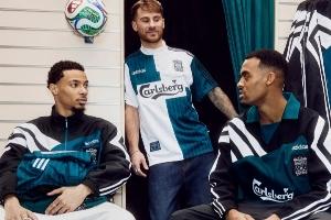 利物浦推出复古系列,致敬1995/96赛季客场球衣 - 资讯配图