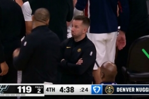 打回来了！贾马尔·穆雷三分率队反超 掘金最多落后马刺20分 - 资讯配图