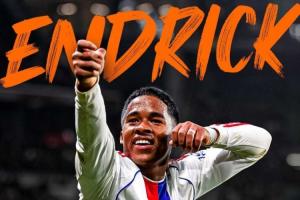 欧联首秀即破门！19岁恩德里克远射造门将脱手，帮助球队幸运绝平 - 资讯配图