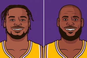 美媒调侃:布朗尼本赛季三分命中率41.4% 高于勒布朗的31% - 资讯配图