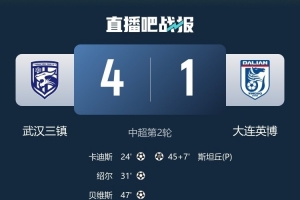 防守堪忧！大连英博开局两轮丢9球，连输申花、三镇 - 资讯配图