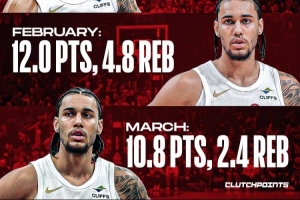 15.8→14.7→12.0→10.8！杰伦·泰森近4个月场均得分递减 - 资讯配图