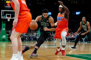 跟腱刚恢复避战恶魔！美媒：塔图姆因多特管理将缺战雷霆 - 资讯配图