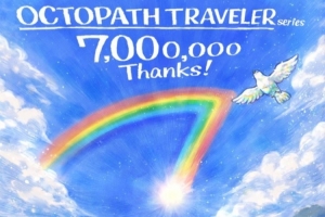 《八方旅人》系列全球累计销量突破700万份 官方发布纪念贺图 - 资讯配图