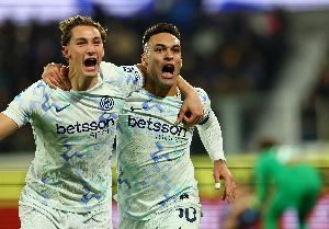 皮奥破门后本赛季国米已有7人联赛打进5球，为五大联赛各队之最 - 资讯配图