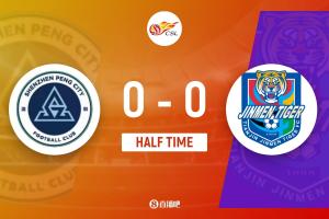 半场-新鹏城暂0-0津门虎 双方共3射正+4人染黄奥乌苏屡突破造险 - 资讯配图