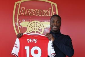 23岁时佩佩41场23球13助担当里尔头牌，阿森纳豪掷8000万将其购入 - 资讯配图