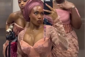 太阳报：萨卡女友一袭低胸礼服参加婚礼 去年已同意萨卡求婚 - 资讯配图