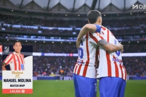 世界波制胜!莫利纳当选马竞1-0赫塔费一役全场最佳 - 资讯配图