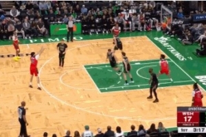 来者何人？武克切维奇替补1分钟3记三分球个人9-0追平绿军 - 资讯配图