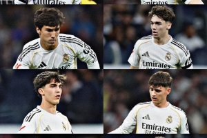 上次有7名皇马青训同时登场还在2005年，劳尔、古蒂、卡西等在列 - 资讯配图