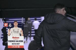 延续状态！西甲官方：巴尔韦德当选皇马4-1埃尔切全场最佳球员 - 资讯配图