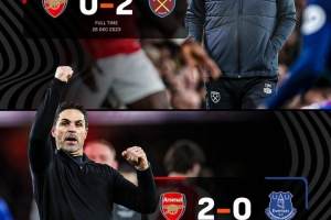 莫耶斯上一次做客酋长球场2-0胜阿森纳,如今塔帅还师傅同样比分 - 资讯配图