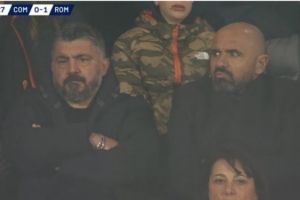 罗体：加图索现场观战科莫vs罗马，考察罗马球员的表现 - 资讯配图