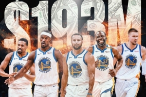 8名大将缺席!勇士今日缺阵球员薪资达1.93亿 占全队薪水的93%! - 资讯配图