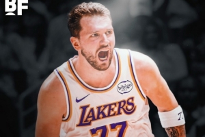 暴走模式！与未婚妻分手以来 东契奇近5场场均轰38.2分9.8板8.4助 - 资讯配图