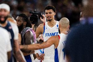 戈贝尔：风水轮流转 法国队在巴黎输给美国 希望28年在洛杉矶复仇 - 资讯配图