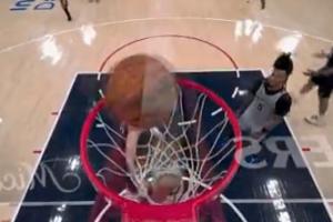 灌篮高手得拍两集~加兰被文班逼到logo投三分 球转了六圈掉进篮筐 - 资讯配图