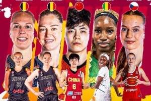 世预赛武汉赛区最佳阵容：阿莱曼德 梅斯曼 杨舒予 海达拉 切霍娃 - 资讯配图