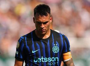 意媒：劳塔罗、姆希塔良、巴斯托尼和恰尔汗奥卢均未参加国米合练 - 资讯配图