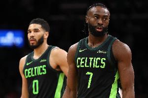 绿军队史单赛季40+场数榜:塔图姆11场第一 本季布朗6场入围前八 - 资讯配图