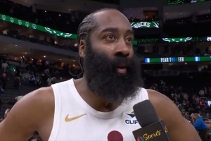 27分15板！哈登：莫布里本该砍35分20板 但我对此已经很满意了 - 资讯配图