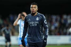 能否出战？TA：皇马前锋姆巴佩没有进行赛前热身 - 资讯配图