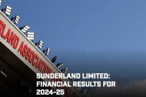 桑德兰公布24-25财年财报:营业额4030万镑,比上年增加210万镑 - 资讯配图