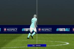 没有越位!B席手球前VAR划线图显示皇马球员没越位 - 资讯配图