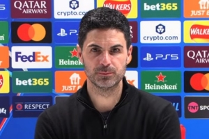 阿尔特塔:我们还有四五次机会打进第三球 埃泽找到了节奏 - 资讯配图