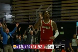 不愧是NBA级别的新秀!凯莱布·乐福加时赛包揽7分终结南湾湖人 - 资讯配图