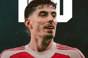 哈弗茨迎阿森纳生涯100次出场里程碑,贡献32球14助攻 - 资讯配图