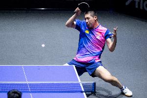 周启豪获得男队第一次选拔赛的冠军，拿到伦敦世乒赛参赛资格 - 资讯配图