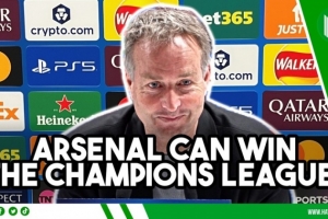 药厂主帅：阿森纳能赢得欧冠，比赛中我并没有感觉落后太多 - 资讯配图