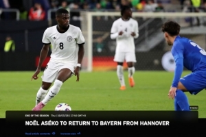 拜仁官方：20岁中场诺埃尔·阿塞科将在今夏从汉诺威96返回球队 - 资讯配图