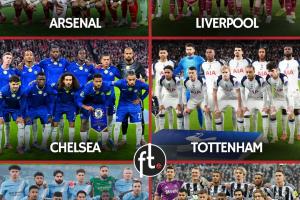 大逃杀！英超6队欧冠只剩2队：阿森纳利物浦晋级，曼城切尔西惨败 - 资讯配图