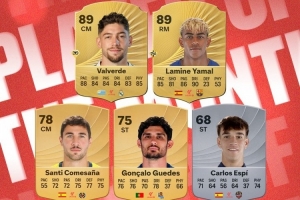 西甲3月最佳球员候选：巴尔韦德、亚马尔、贡萨洛·格德斯在列 - 资讯配图