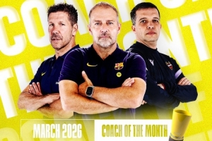 西甲3月最佳教练候选：西蒙尼、弗里克、路易斯·卡斯特罗 - 资讯配图