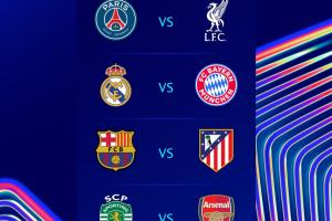 OPTA欧冠夺冠概率:枪手断层第1,拜仁巴萨二三,卫冕冠军巴黎第4 - 资讯配图