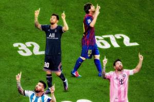 足坛历史射手榜:C罗965球居首,梅西900球第2,贝利第3独狼第4 - 资讯配图