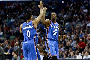 伊戈达拉：2016年季后赛雷霆比勇士和骑士都更强 他们本该夺冠 - 资讯配图