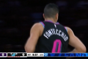 先声夺人！热火内外开花 开局9-0领先湖人 - 资讯配图