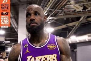 詹姆斯昨日赛后感言：火箭很难打 我们目前韧性十足 必须再接再厉 - 资讯配图