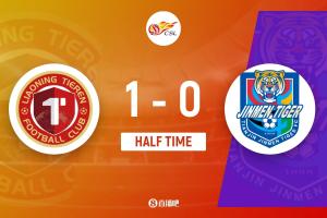 半场-铁人1-0津门虎 姆本扎打进铁人队史中超首球王秋明失良机 - 资讯配图