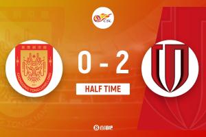 半场-成都蓉城2-0重庆铜梁龙 韦林顿世界波+造点韦世豪传射建功 - 资讯配图