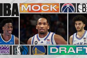 疯三前模拟选秀:国王状元迪班萨 奇才榜眼布泽尔 篮网探花彼得森 - 资讯配图