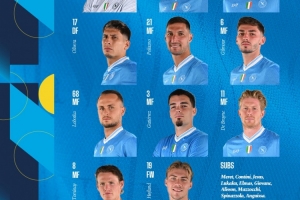 卡利亚里VS那不勒斯首发：德布劳内、麦克托米奈出战，卢卡库替补 - 资讯配图